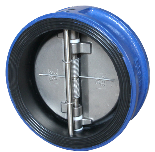 Silent Check Valve  Size Range: DN50-DN450 The spring automatically closes the disc at zero flow